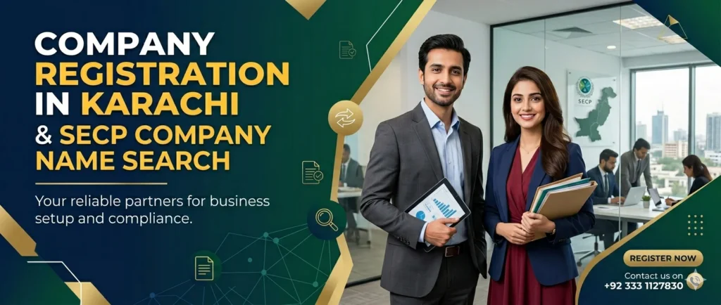 Company registration in Karachi with SECP online incorporation process